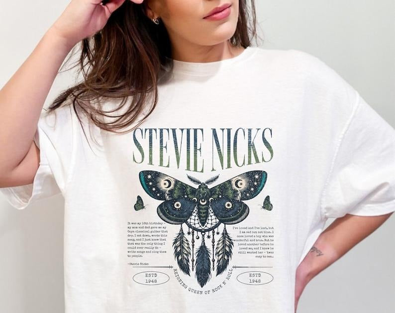 Stevie Nicks Shirt, Stevie Nicks Tour 2024 Shirt Hoodie, Sweatshirt | UrbanDripWear.com