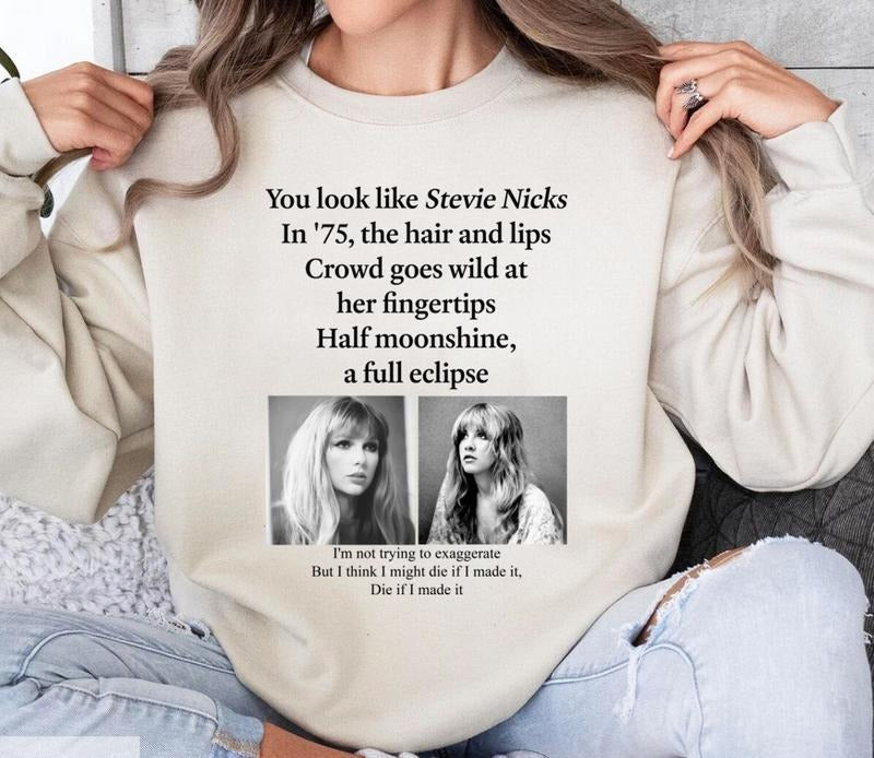 Stevie Nicks Shirt, Stevie Nicks Tour 2024 Shirtstyle{n002}2 Hoodie, Sweatshirt | UrbanDripWear.com