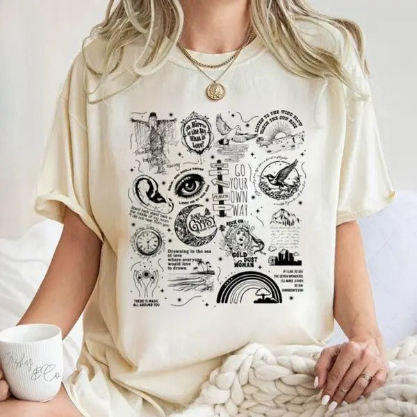 Stevie Nicks Tracklist Shirt, Stevie Nicks Shirt Hoodie, Sweatshirt | UrbanDripWear.com