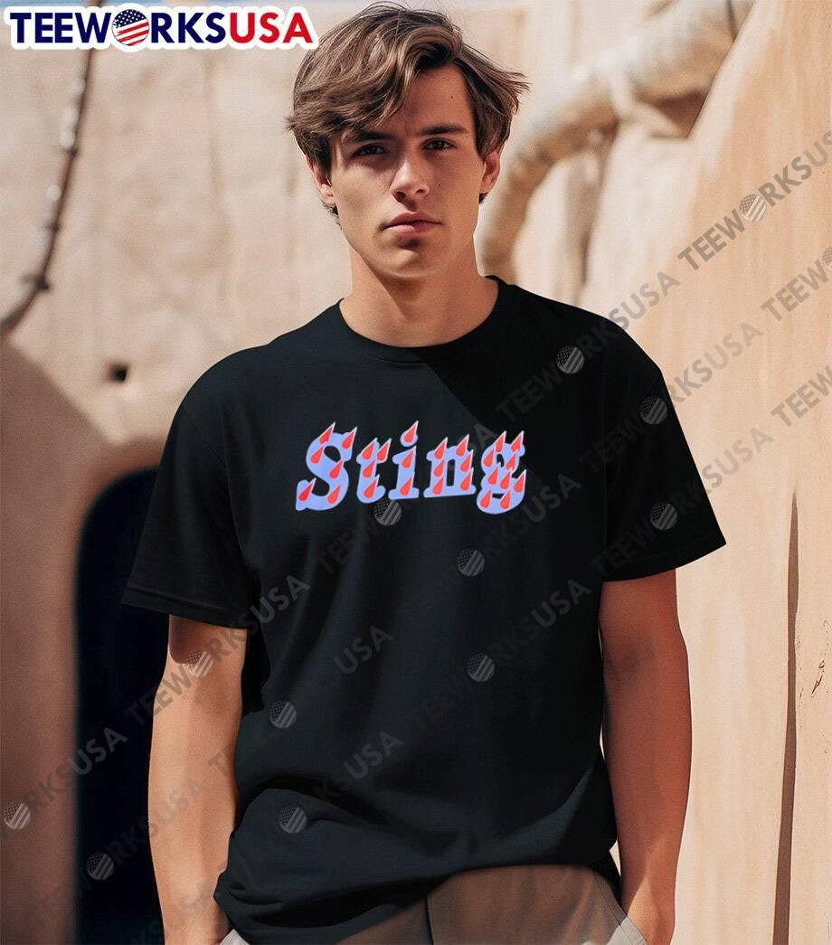 Sting Graphic Print Cotton Unisex T-Shirt