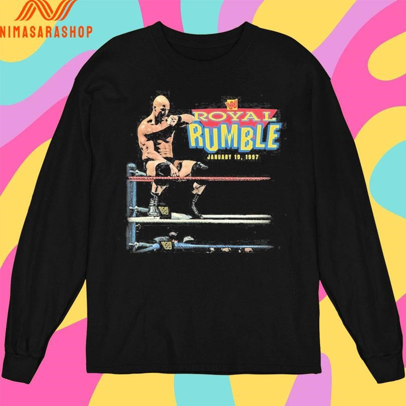 Stone Cold Steve Austin Royal Rumble January 19 1997 Shirts
