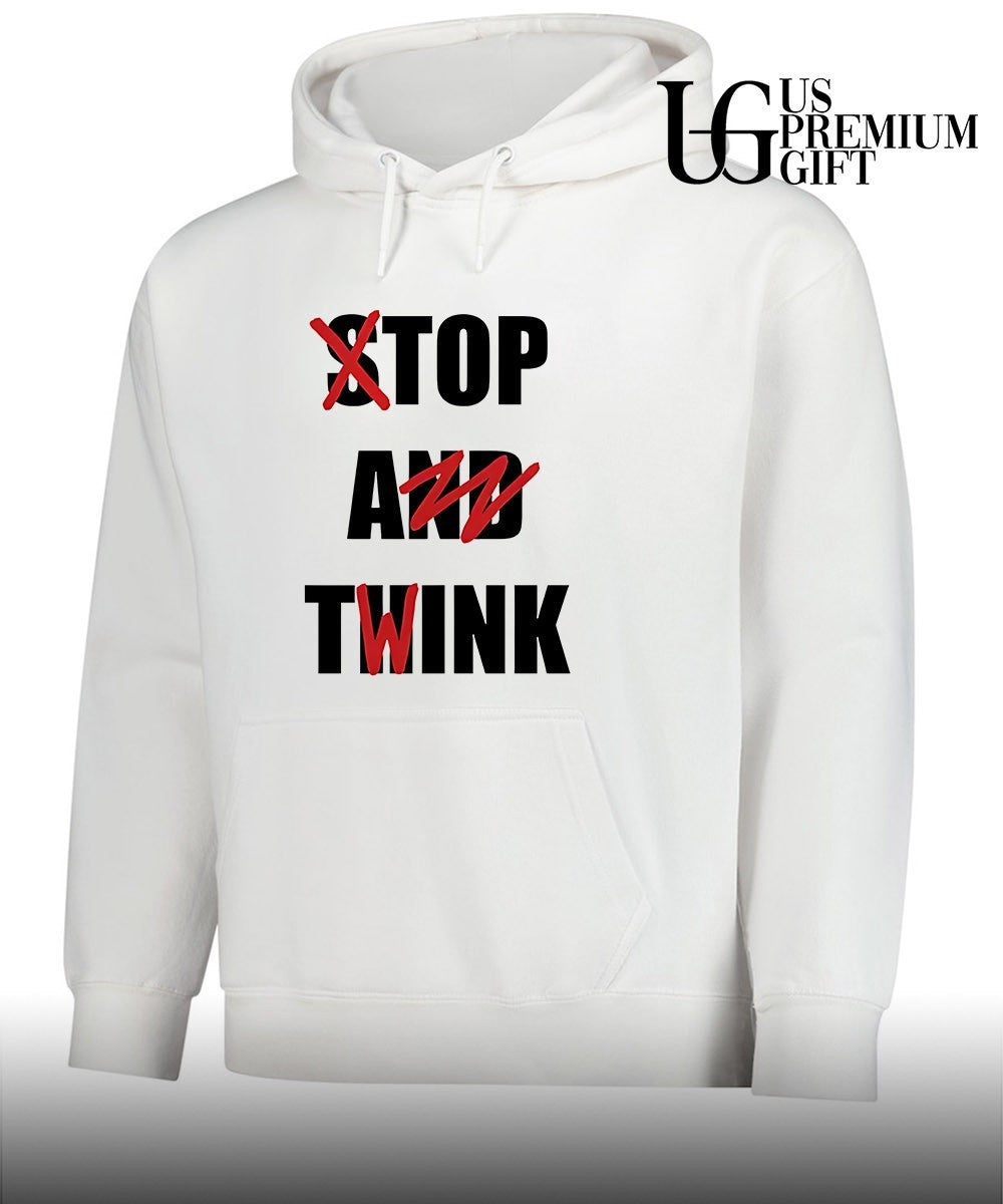 Stop and Think Top A Twink shirt