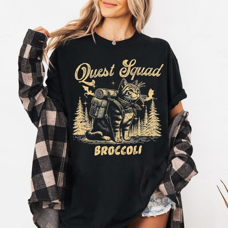 Storm Shirt Quest Squad Broccoli tee Fourth Wing Merch Xaden Riorson clothes Hoodie, Sweatshirt | UrbanDripWear.com