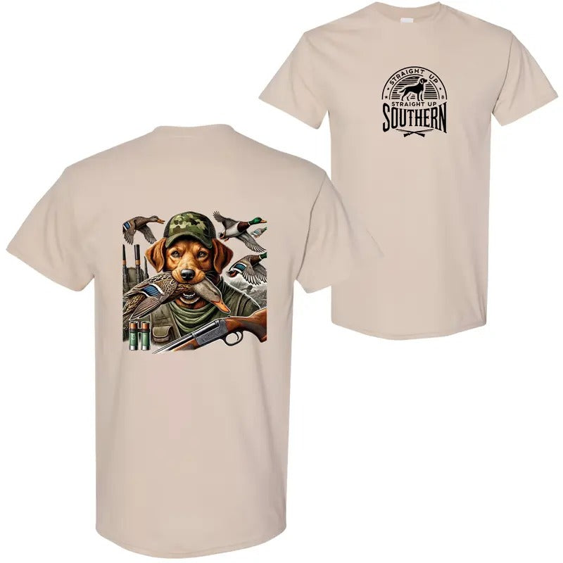 Straight Up Southern Duck Hunting T-Shirt