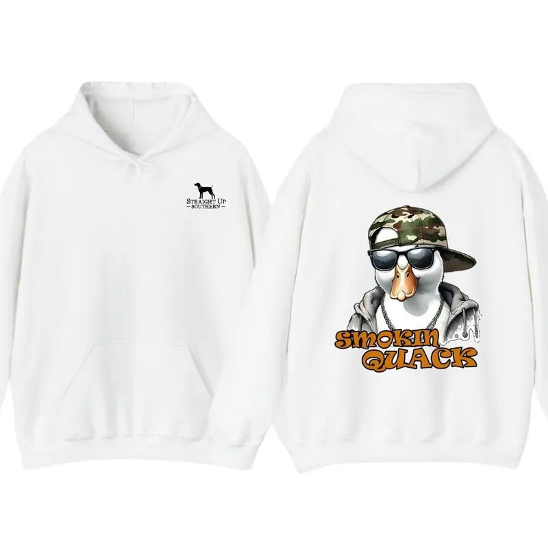 Straight Up Southern Smokin Quack Shirt, Cotton Top Menswear, Short Sleeve Unisex Shirt Hoodie Sweatshirt | UrbanDripWear.com