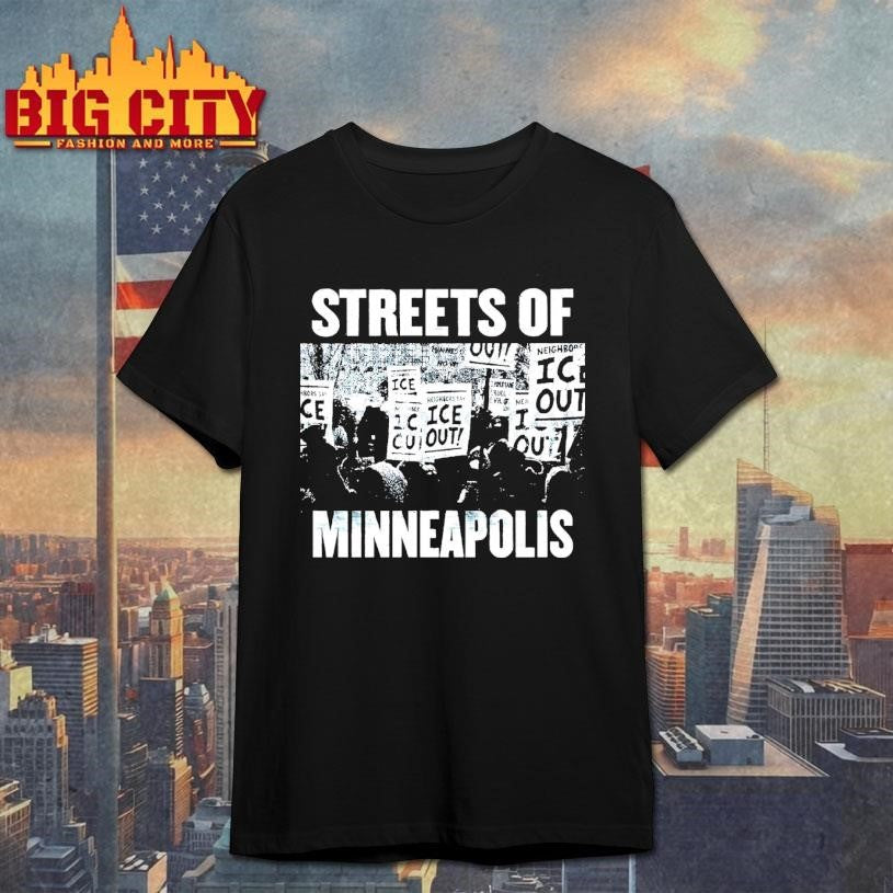 Streets of Minneapolis Bruce Springsteen Shirt