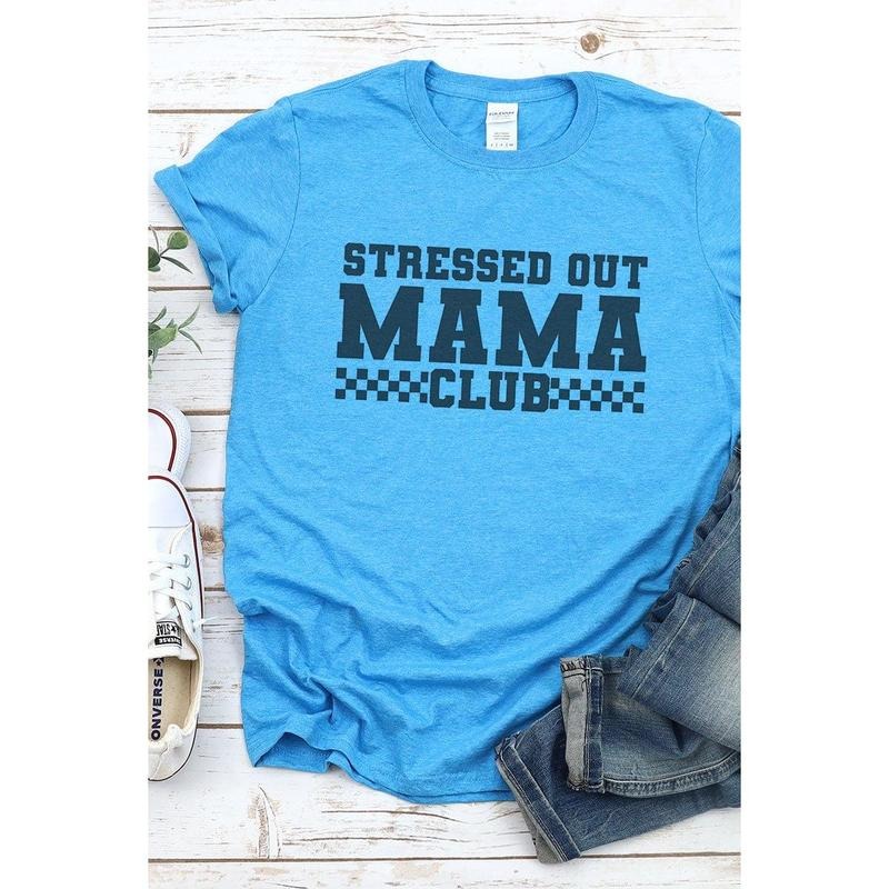 Stressed Out Mama Club Softstyle Adult T-Shirt Hoodie, Sweatshirt | UrbanDripWear.com