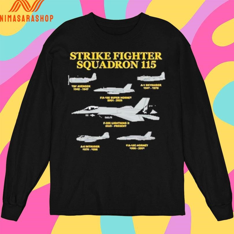 Strike Fighter Squadron VFA-115 Shirts