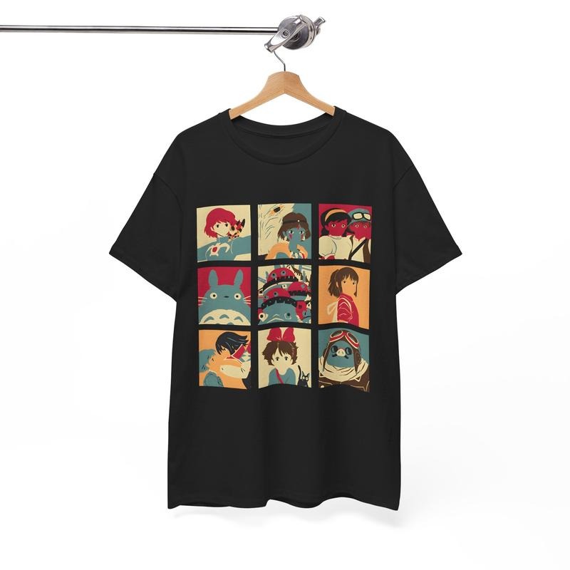 Studio Ghibli Characters Tshirt Hoodie, Sweatshirt | UrbanDripWear.com