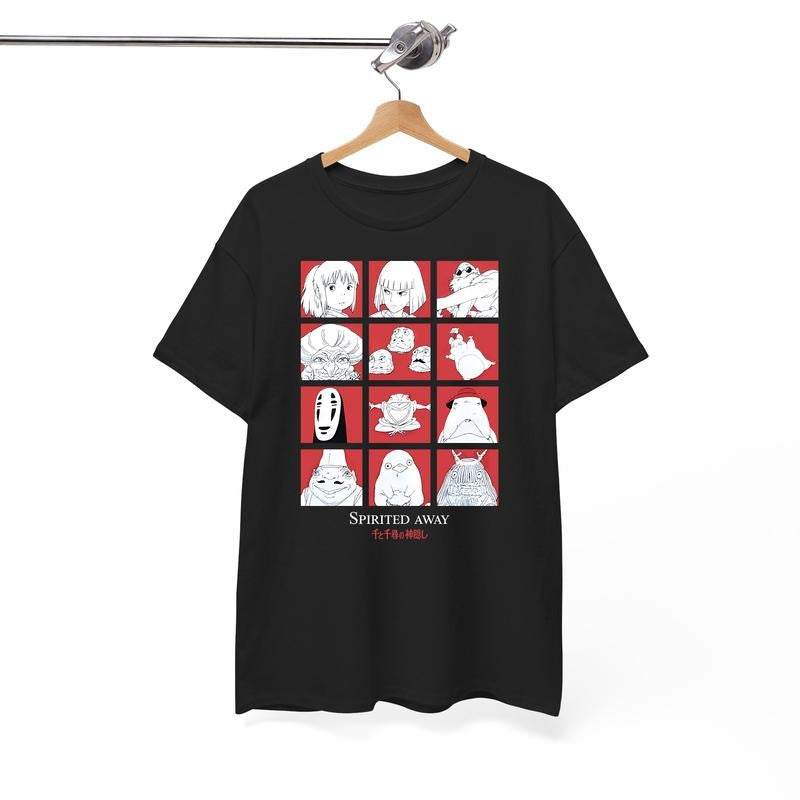 Studio Ghibli Graphic Tshirt, Spirited Away Tshirt, Anime Tshirt, Miyazaki Hayao Hoodie, Sweatshirt | UrbanDripWear.com