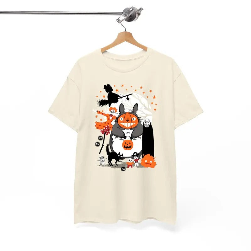 Studio Ghibli Movies Tshirt, Anime Tshirt, All Characters, Miyazaki Hayao, Howls Moving Castle, Totorostyle{n002}2...