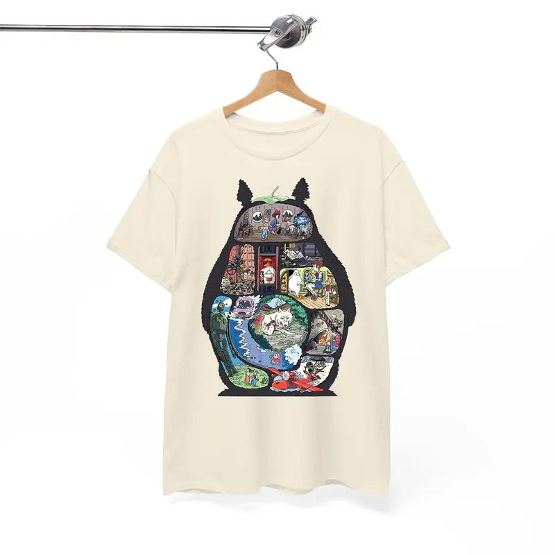 Studio Ghibli Movies Tshirt, Anime Tshirt, All Characters, Miyazaki Hayao Hoodie, Sweatshirt | UrbanDripWear.com