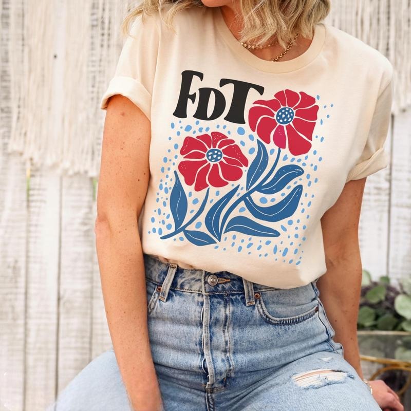 Subtle Anti Trump shirt, FDT shirt anti maga shirt, anti trump gift, Liberal shirt, democrat shirt, feminist shirt, funny...