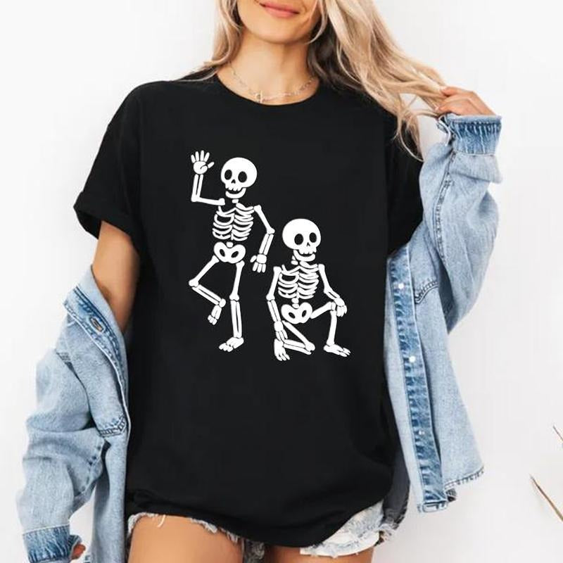 Subtle Skeletons Fk Trump Halloween Shirt