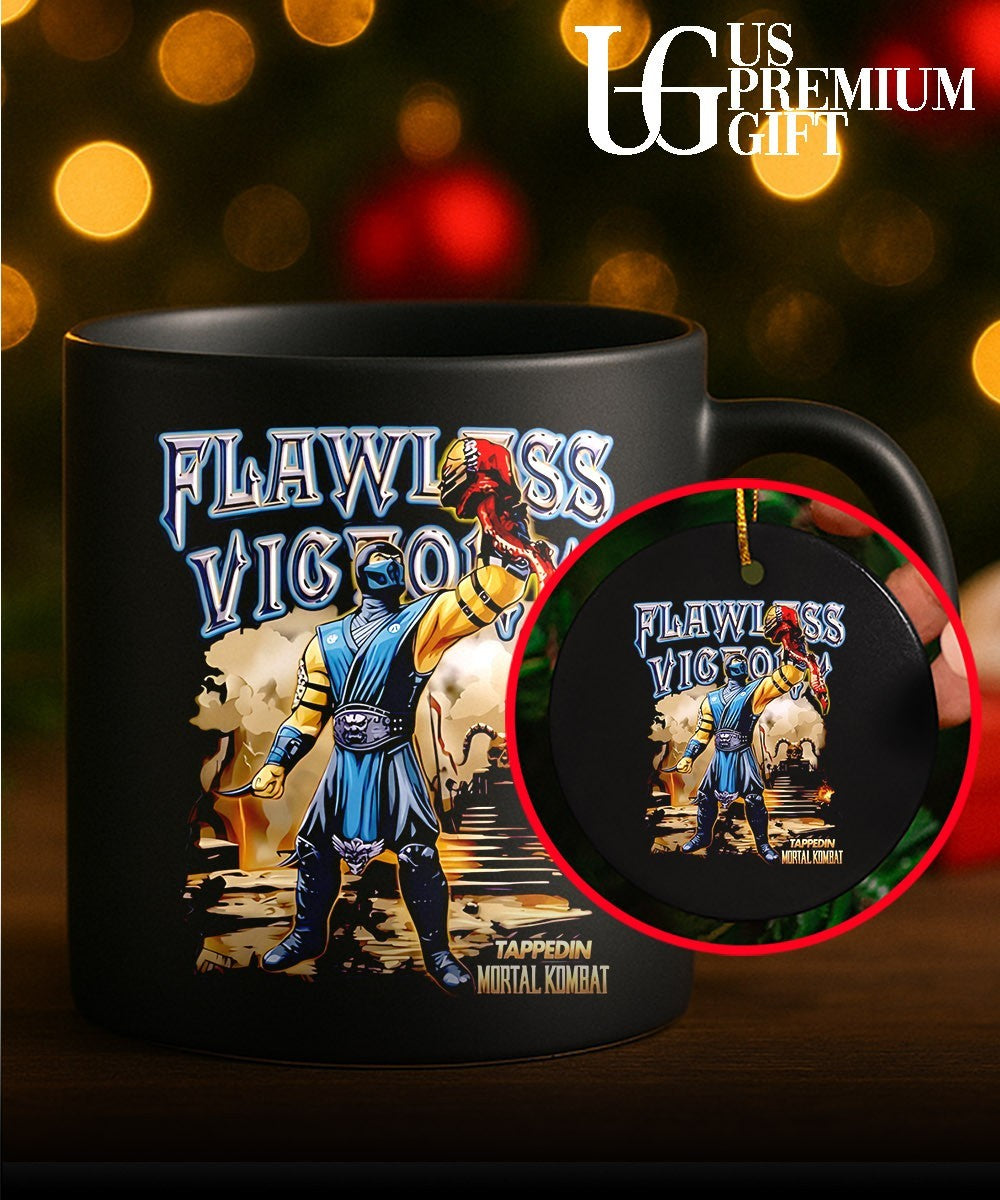 Subzero Mortal Kombat Flawless Victory Tappedin Mortal Kombat shirt
