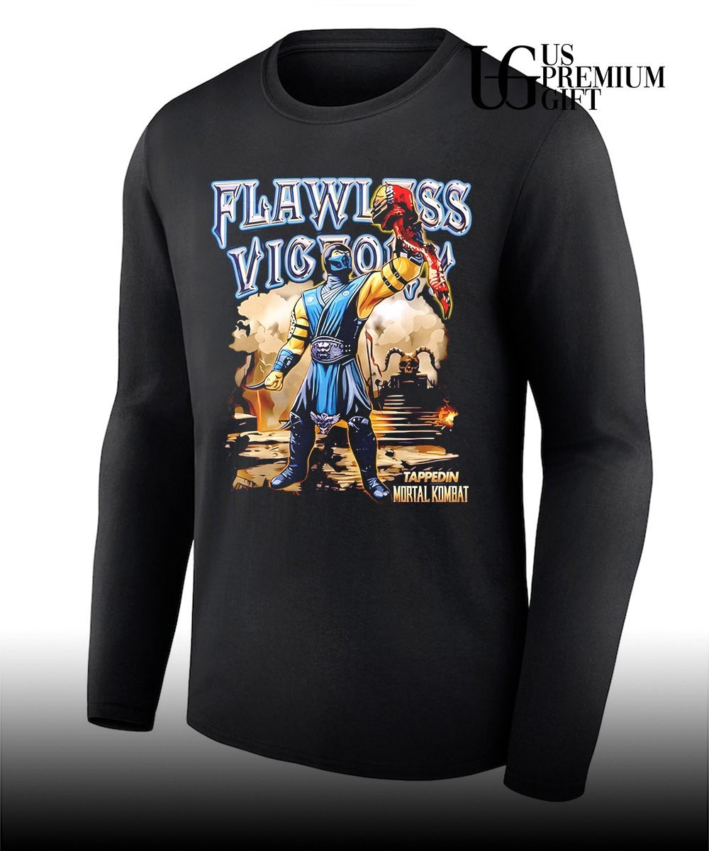 Subzero Mortal Kombat Flawless Victory Tappedin Mortal Kombat shirt