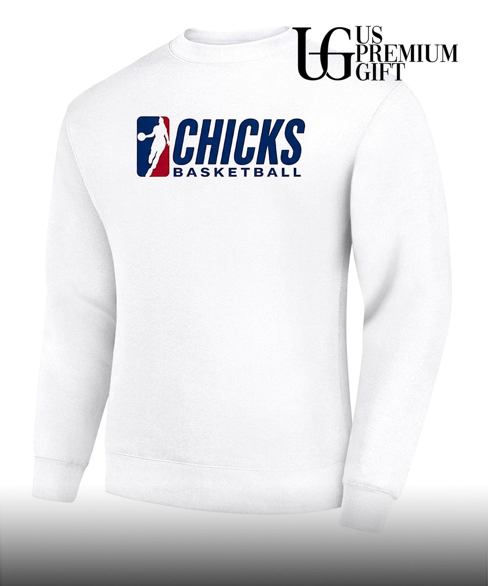 Sue Bird wearing Chicks Basketball shirt