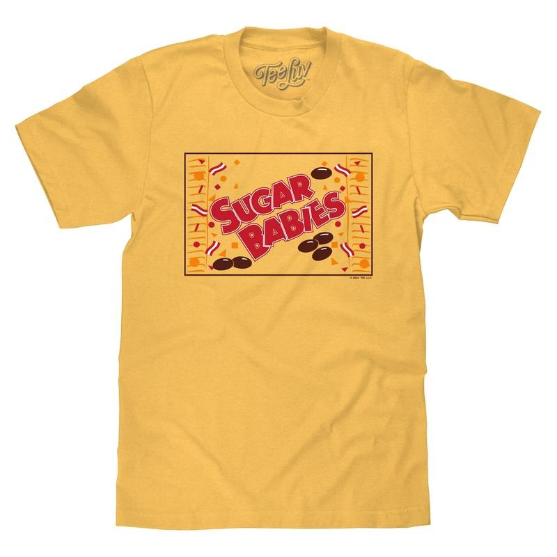 Sugar Babies Caramel Candy T-Shirt - Banana Yellow Hoodie, Sweatshirt | UrbanDripWear.com