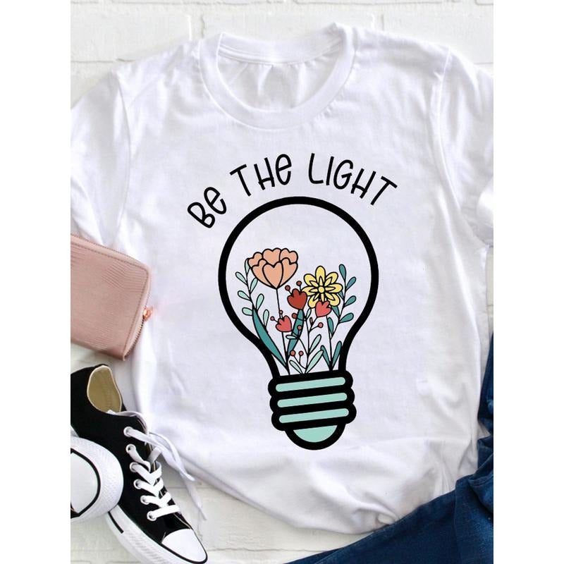 Women's 'Be the Light' Graphic T-Shirt
