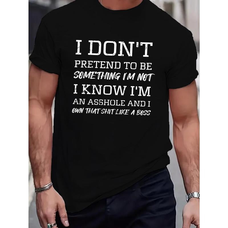Summer Men's Sports T-Shirt  T-Shirt Gym Jogging Top Crew Neck Sweatshirt Fitness Workout Clothing Short...