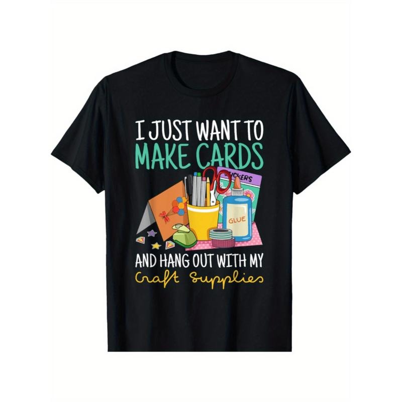 Summer Tshits Handmade Card Making Design for a Card Maker T-Shirt Graphic Graphic Tees Hoodie, Sweatshirt