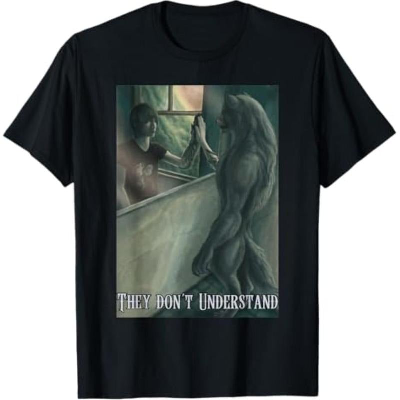 Summer t Shirts Werewolf Ripping Meme Alpha Wolf Werewolf Literally Me T-Shirt Hoodie, Sweatshirt | UrbanDripWear.com