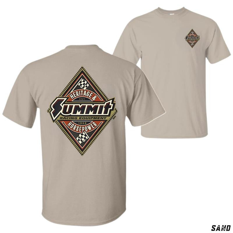 Summit Racing Equipment T-shirt - Classic Heritage Design Featuring Bold Logo And Racing Graphics Perfect For Car...