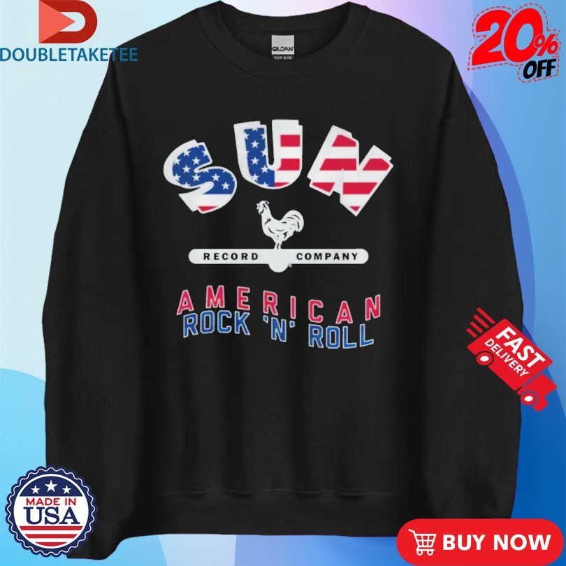 Sun Records American Rock & Roll Flag Shirts
