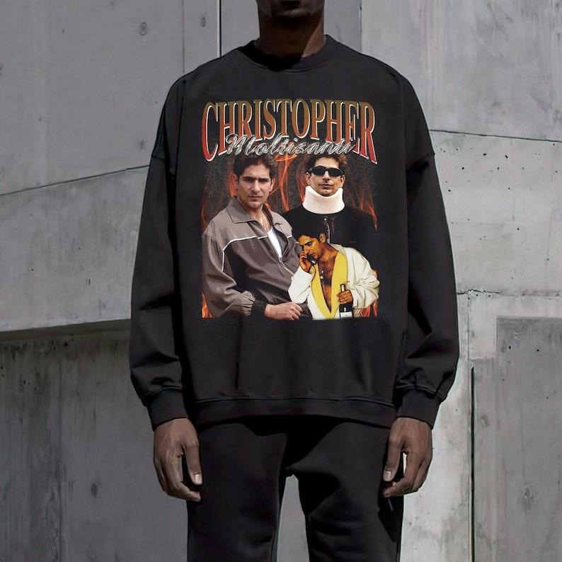 Super Fresh Christopher Moltisanti Shirt, Homage Movie 90s Gangster Tshirt, Christopher Moltisanti Fan, Gift For Women...