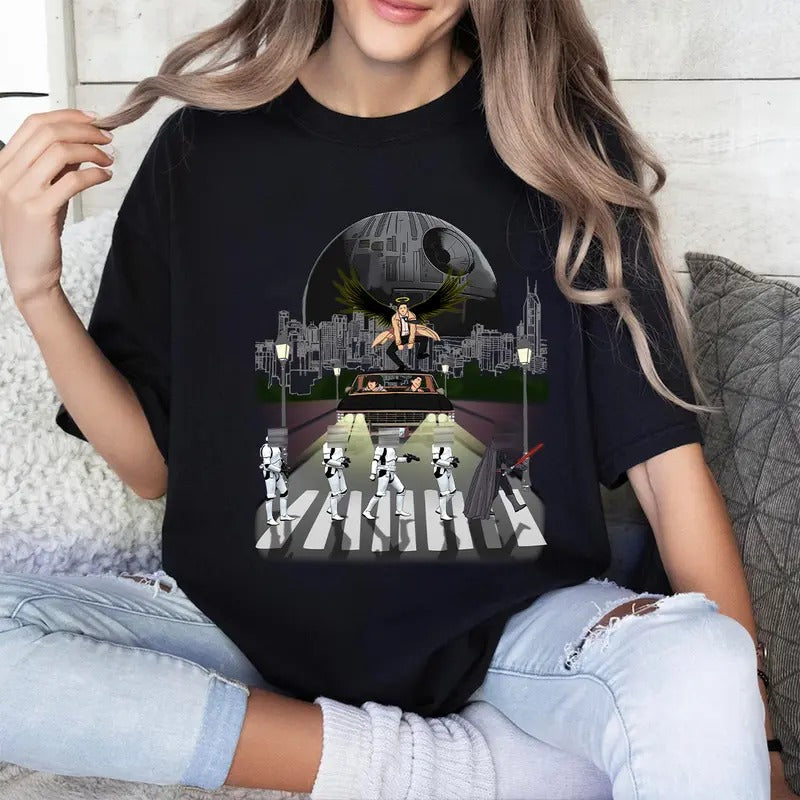 Supernatural Episodes T Shirt, Fashion Cotton, Full Colors, Full Sizes, For Men, For Women Hoodie, Sweatshirt