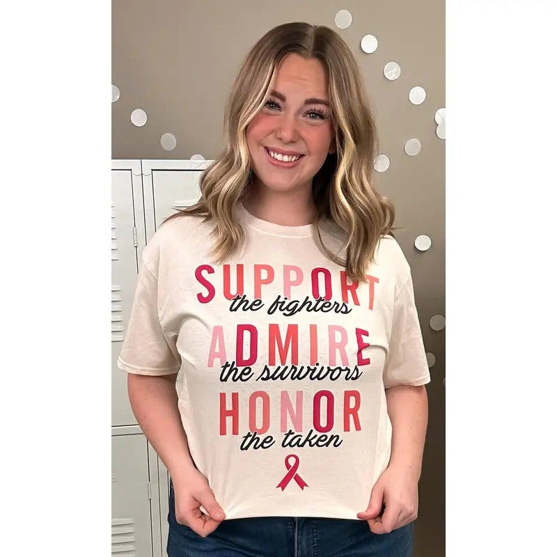 Support Admire Honor Graphic T-Shirt Hoodie, Sweatshirt | UrbanDripWear.com