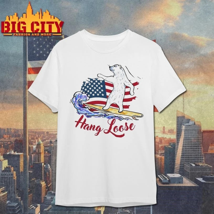 Surf Bear Hang Loose t-shirt
