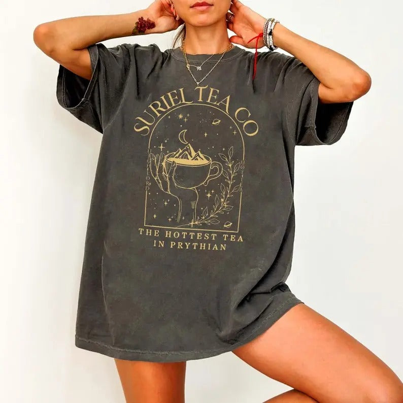 Suriel Tea Co  Shirt, A Court Of Thorns and Roses Shirt, Sarah J Maas Shirt, Acotar Sweatshirt, A Court Of Thorns And...