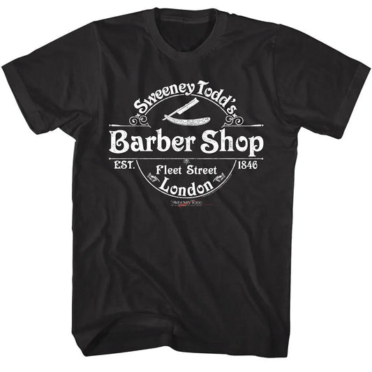 Sweeney ToddÃ¢â‚¬â„¢s Barber Shop MenÃ¢â‚¬â„¢s T Shirt
