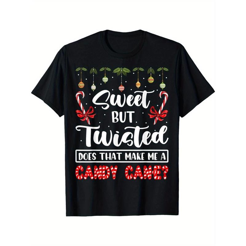 Sweet but twisted, this makes me a candy cane Christmas men's t-shirt made in usa Hoodie, Sweatshirt | UrbanDripWear.com