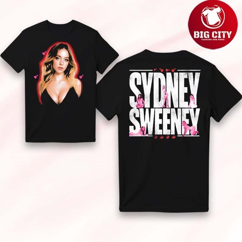 Sydney Sweeney Girls Two Sided Shirt