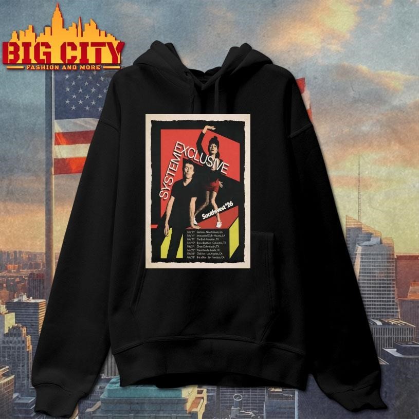 System Exclusive Southwest ‘26 Tour Poster Shirt