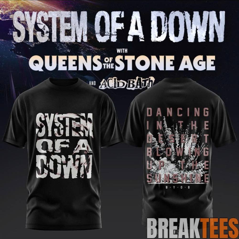 System of a Down UK & EU Tour 2026 Tee