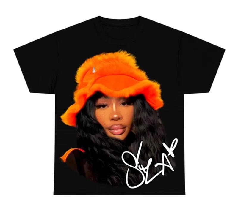 Sza Orange  t shirt pop music shirt Classic Cotton Hoodie, Sweatshirt | UrbanDripWear.com