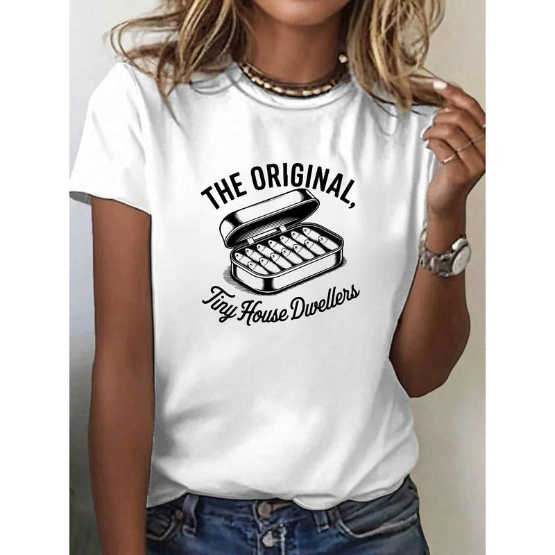 T - Shirt for Minimalist Living Aficionados: Flaunt 'The Original Tiny House Dwellers Hoodie, Sweatshirt | UrbanDripWear.com
