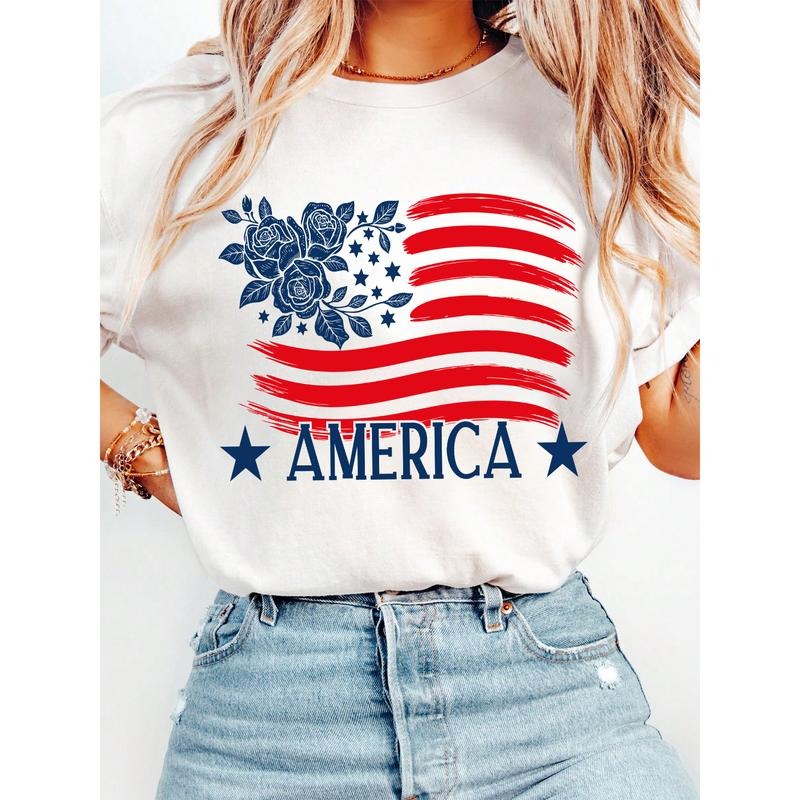 T - Shirt for Patriotic Pride: Flaunt 'AMERICA Hoodie, Sweatshirt | UrbanDripWear.com