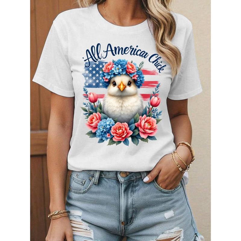 T - Shirt for a Patriotic Look: Flaunt 'All American Chick Hoodie, Sweatshirt | UrbanDripWear.com