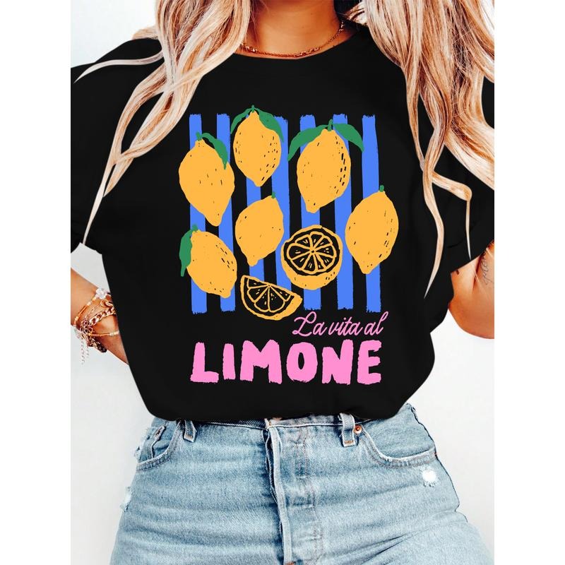 T - Shirt for the La vita al Limone Enthusiasts: Embrace Italian - Inspired Leisure Hoodie, Sweatshirt | UrbanDripWear.com