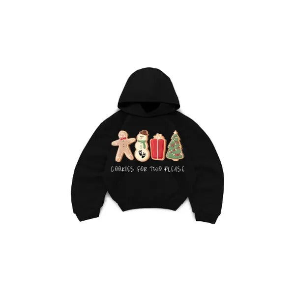 Christmas Cookies for Two Please Hoodie/Sweatshirt/T-Shirt - Unisex Style 100% Cotton
