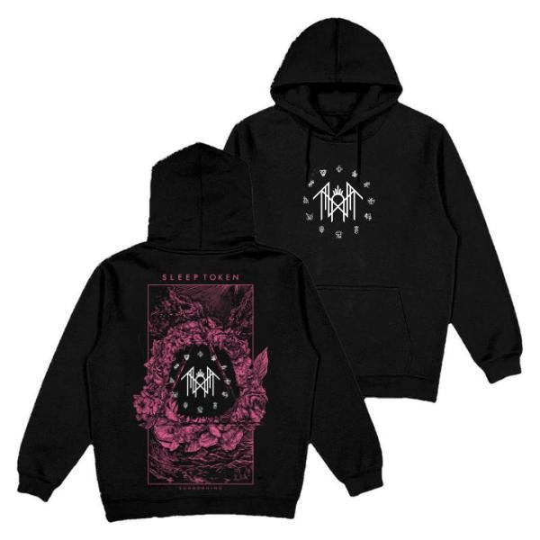Retro Limited Sleep Token Rose Heavy Metal Hoodie/Sweatshirt/T-Shirt, Cotton Crewneck Unisex Hoodie Sweatshirt T-Shirt...