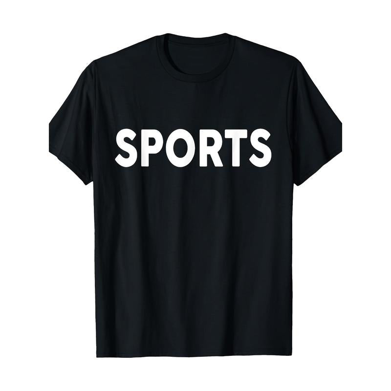 T-shirt with "Sport" printed on it -100% cotton Made in USA Hoodie, Sweatshirt | UrbanDripWear.com