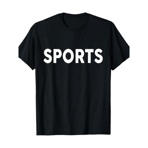 T-shirt with "Sport" printed on it -100% cotton Made in USA Hoodie, Sweatshirt | UrbanDripWear.com