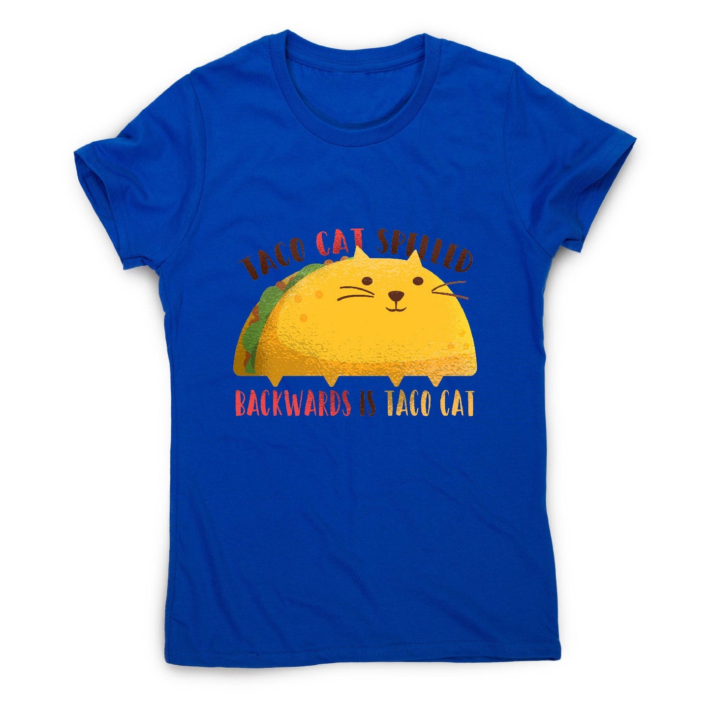 Taco cat graphic - illustration women's t-shirt