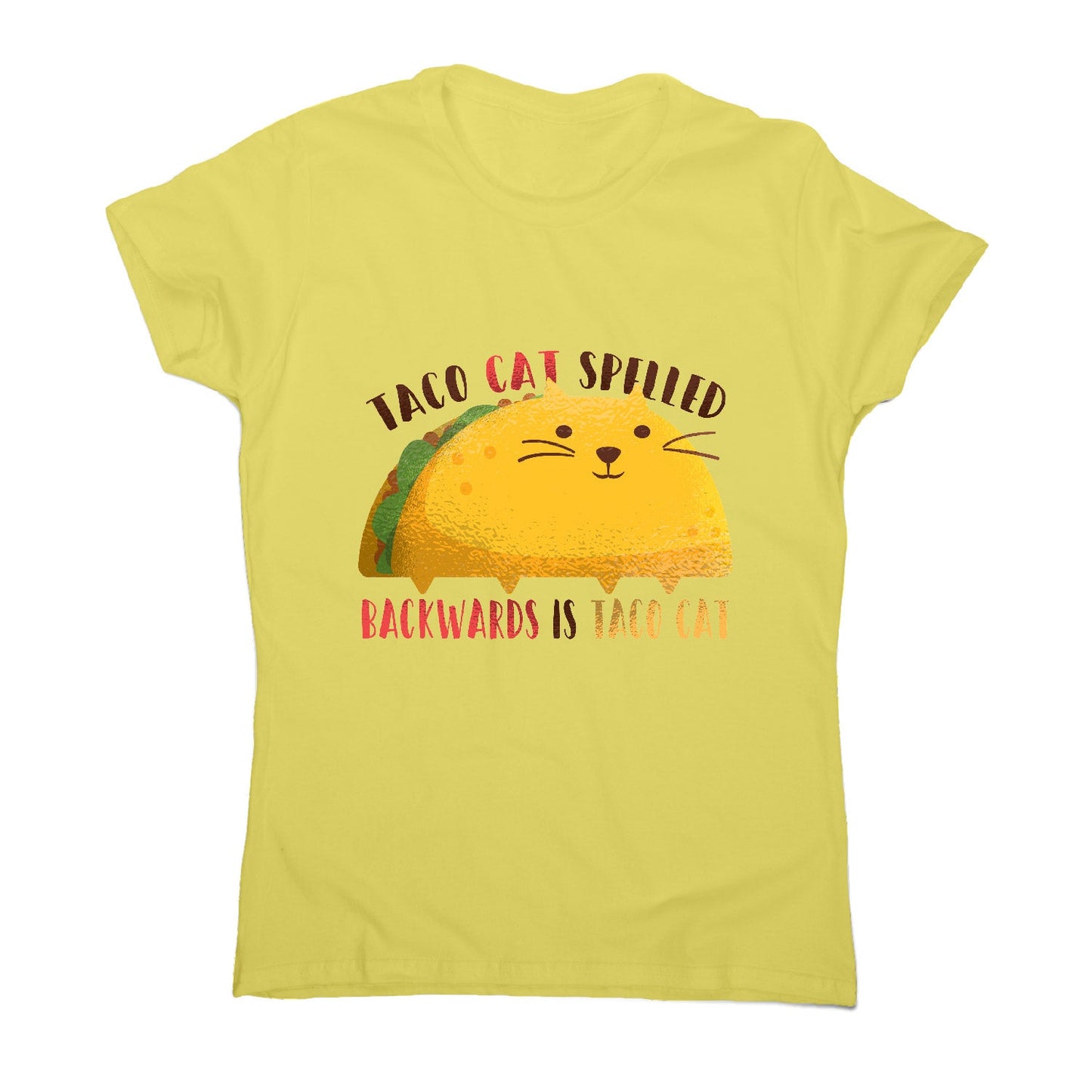 Taco cat graphic - illustration women's t-shirt