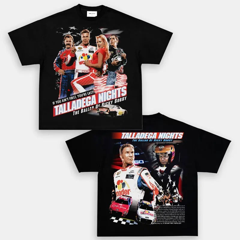 TALLADEGA NIGHTS TEE  Trending Movie T shirt Vintage 90s T-shirt gift for Movie fans gift for him gift for her unisex...